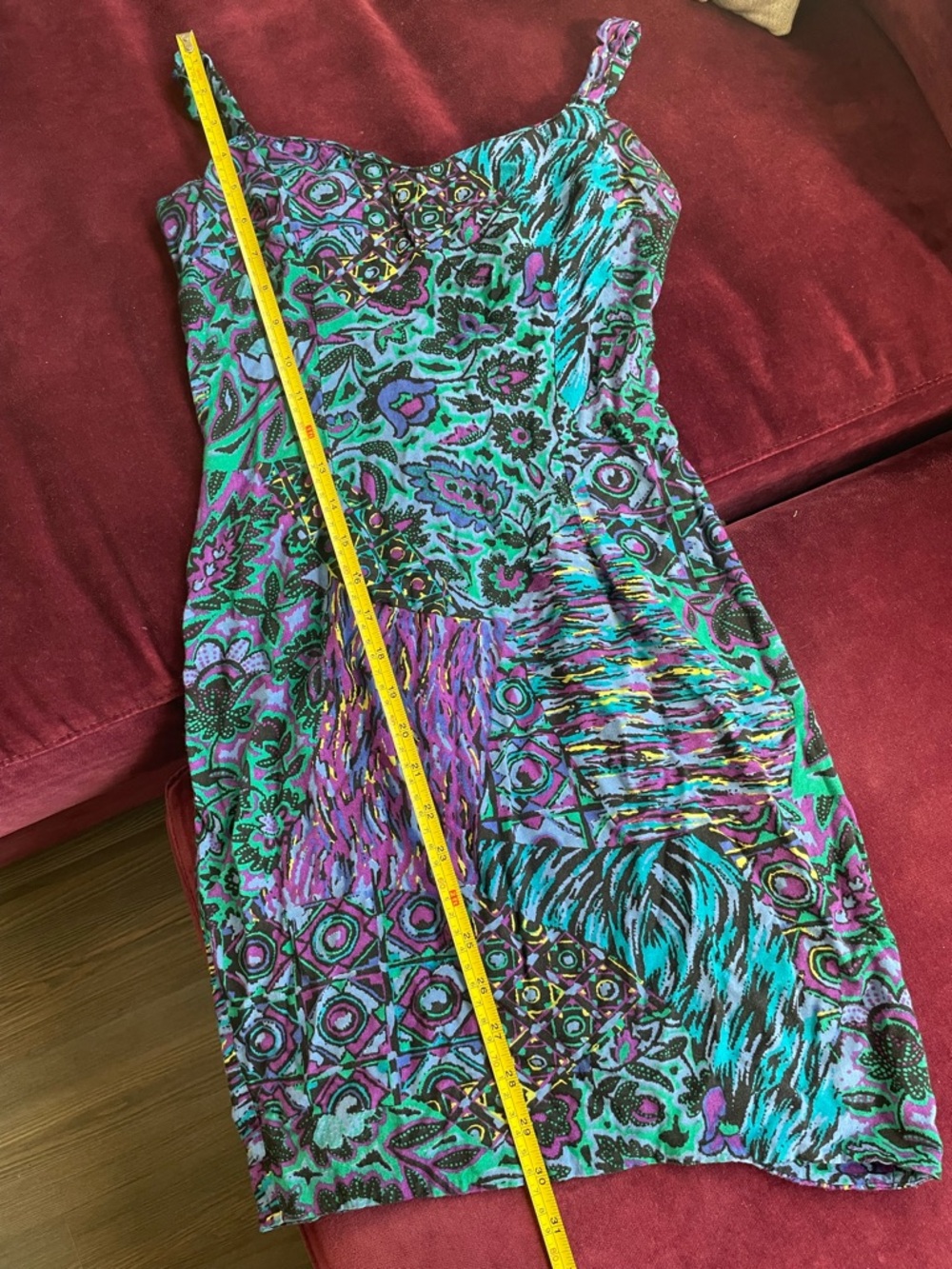 Vintage 80s or 90s dress 👗 100% rayon
